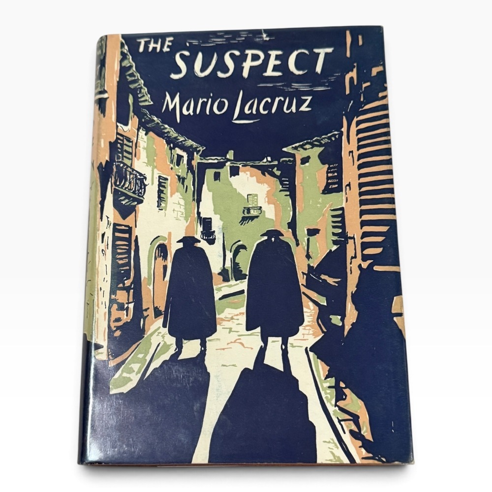 The Suspect Mario Lacruz 1956 First English Edition Methuen Hardcover Book